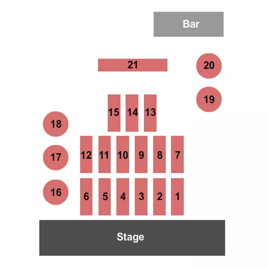TABLES Seating Map Seating Chart