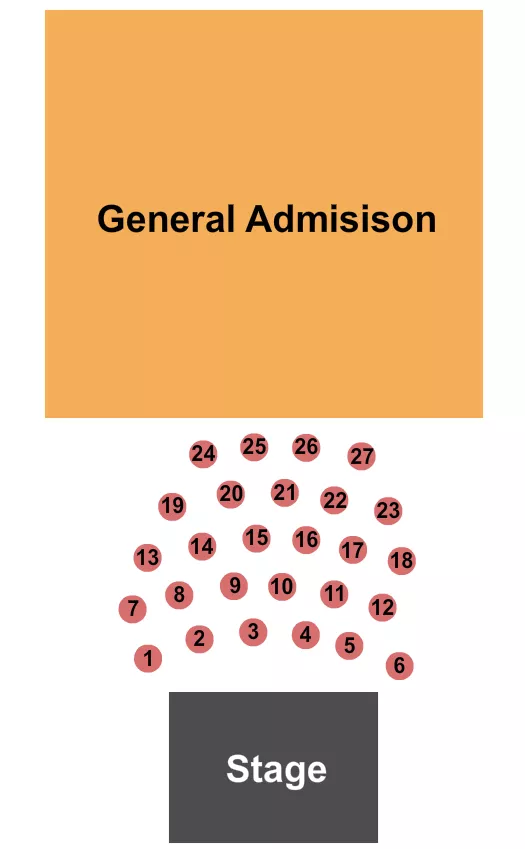VINCE J WHIBBS SR COMMUNITY MARITIME PARK END STAGE Seating Map Seating Chart