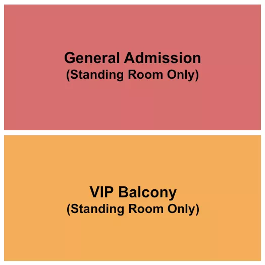 GA VIP BALCONY Seating Map Seating Chart