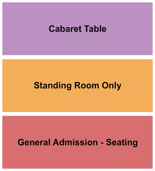 VIVARIUM MILWAUKEE GA SEATED SRO TABLE Seating Map Seating Chart