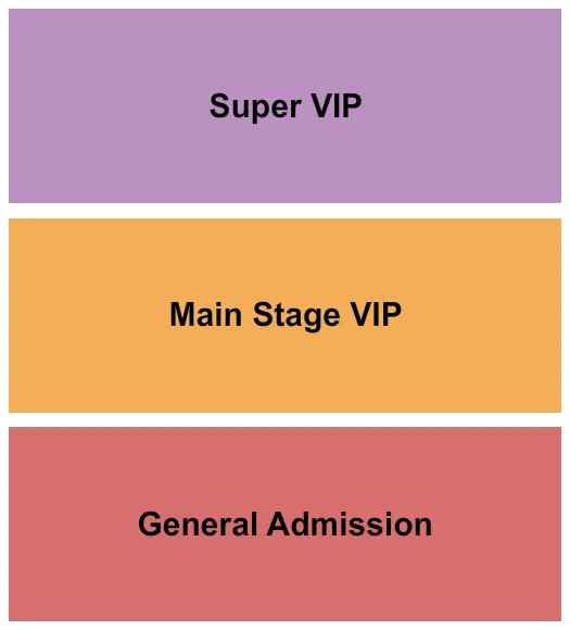 GA VIP SUPER Seating Map Seating Chart