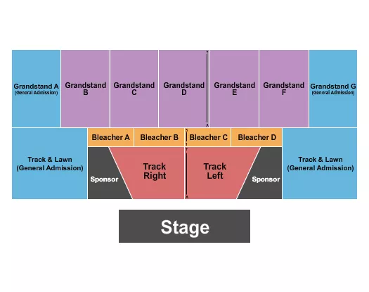 ENDSTAGE 2 Seating Map Seating Chart