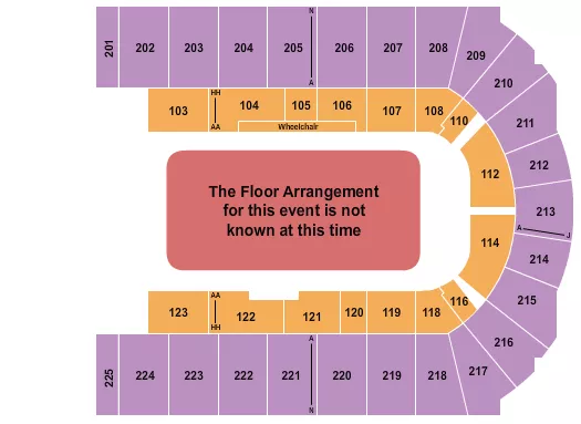 GENERIC FLOOR Seating Map Seating Chart