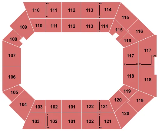 OPEN FLOOR Seating Map Seating Chart