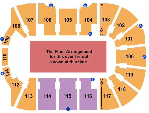 GENERIC FLOOR Seating Map Seating Chart