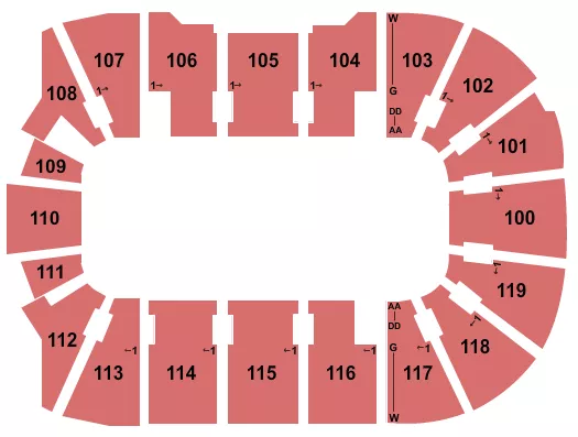 OPEN FLOOR Seating Map Seating Chart