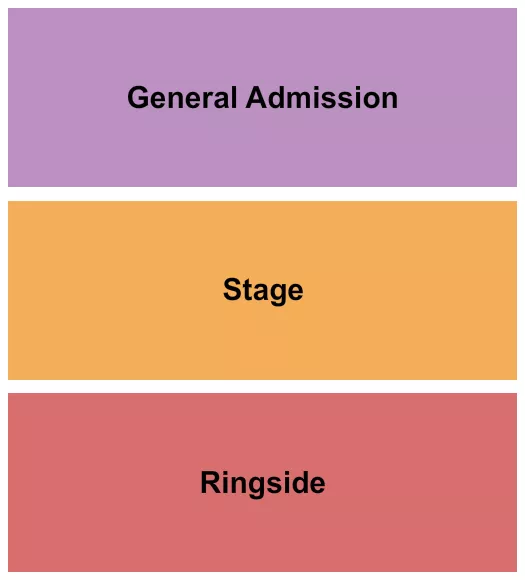 WRESTLING Seating Map Seating Chart
