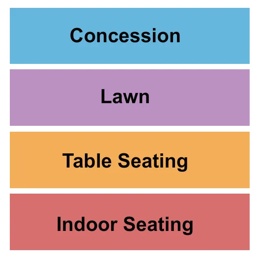 INDOOR TABLE LAWN Seating Map Seating Chart