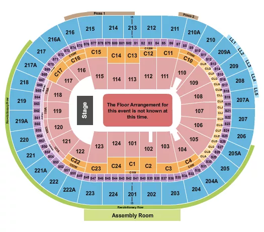 GENERIC FLOOR Seating Map Seating Chart
