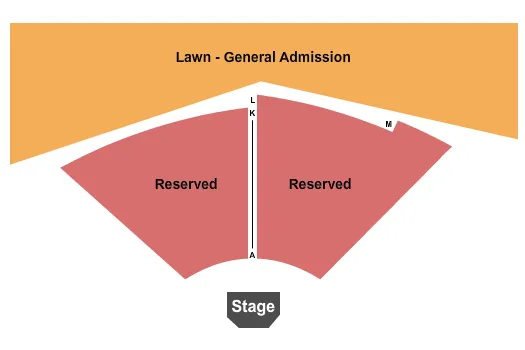 ENDSTAGE RSV LAWN Seating Map Seating Chart