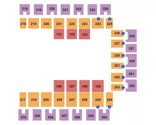 PBR Seating Map Seating Chart