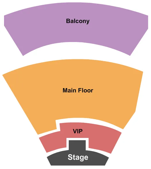 WESTGATE CABARET AT WESTGATE LAS VEGAS RESORT CASINO END STAGE 2 Seating Map Seating Chart