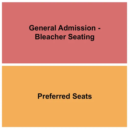 GA PREFERRED Seating Map Seating Chart