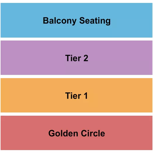 GC TIER BALCONY Seating Map Seating Chart