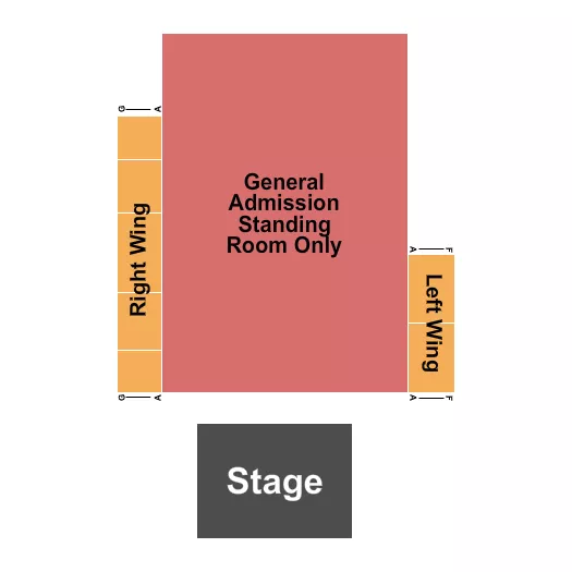 ENDSTAGE GA RSV BOX 2 Seating Map Seating Chart