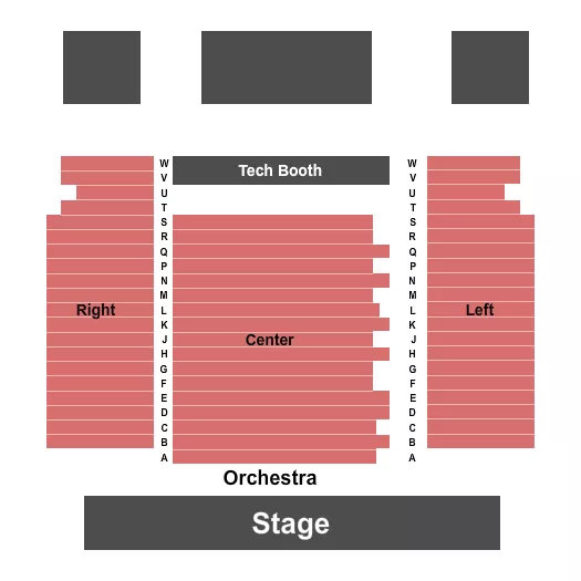 ENDSTAGE Seating Map Seating Chart