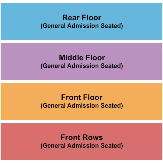 GA TIERS Seating Map Seating Chart