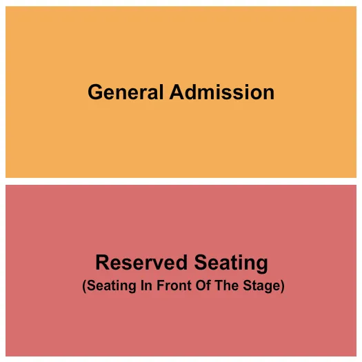GA RESERVED Seating Map Seating Chart