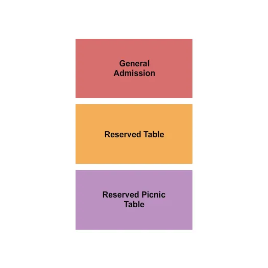 GA TABLES Seating Map Seating Chart