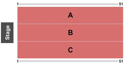 ENDSTAGE 3 Seating Map Seating Chart