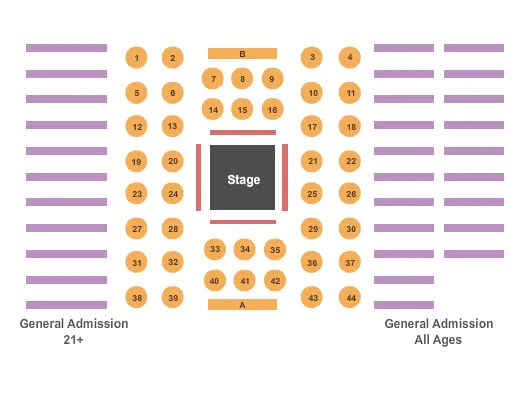 WWE Seating Map Seating Chart