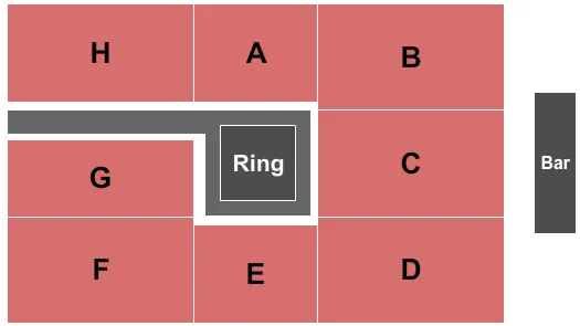 WRESTLING Seating Map Seating Chart
