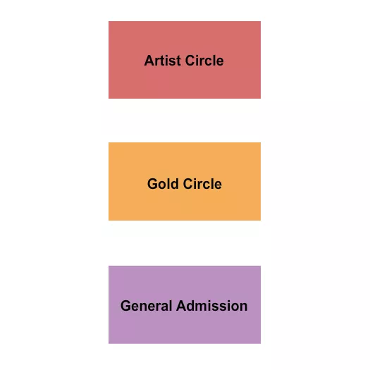 WILLOW CREEK COMMUNITY CHURCH SOUTH BARRINGTON GAITHER VOCAL BAND Seating Map Seating Chart