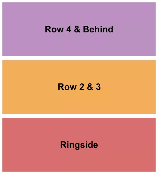 MICRO WRESTLING Seating Map Seating Chart