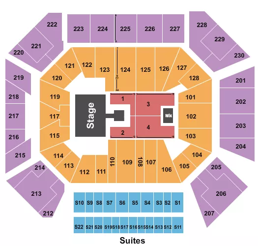 BRANDY Seating Map Seating Chart