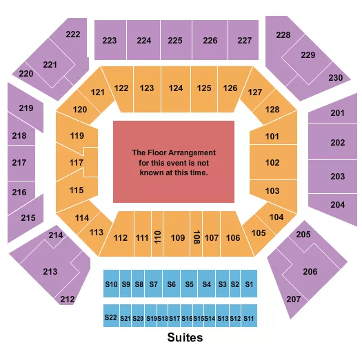 GENERIC FLOOR Seating Map Seating Chart
