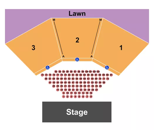 ENDSTAGE TABLES 3 Seating Map Seating Chart