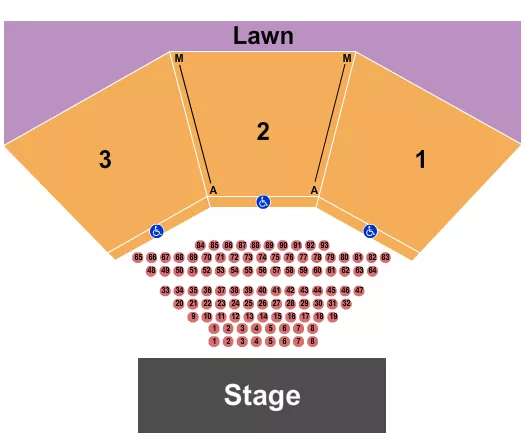ENDSTAGE TABLES 4 Seating Map Seating Chart
