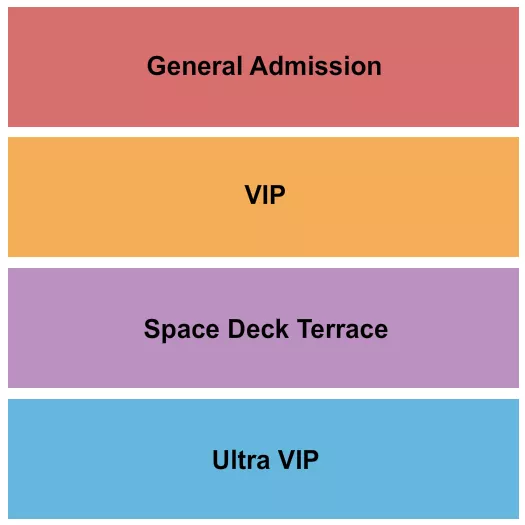 BREAKAWAY FESTIVAL Seating Map Seating Chart