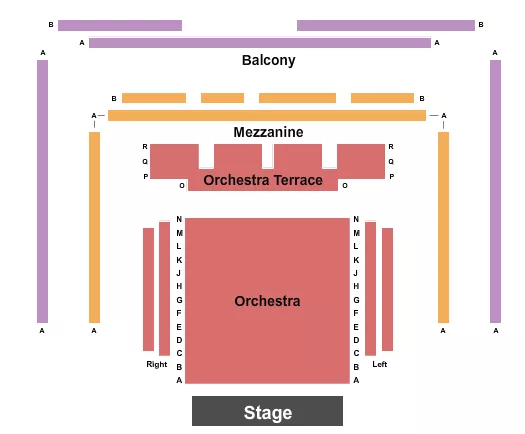 END STAGE 2 Seating Map Seating Chart