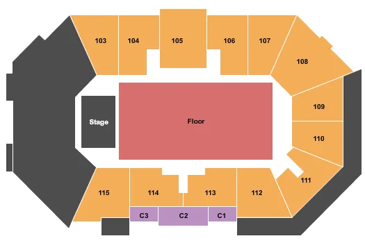 JO KOY Seating Map Seating Chart