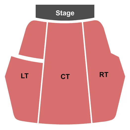 END STAGE Seating Map Seating Chart