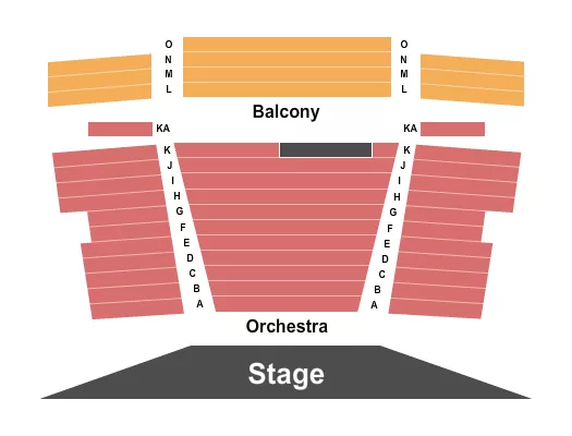 ENDSTAGE Seating Map Seating Chart
