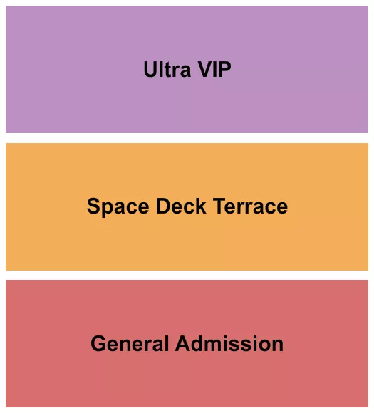 FESTIVAL Seating Map Seating Chart